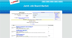 Desktop Screenshot of market.jamit.com