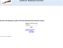Tablet Screenshot of api.jamit.com