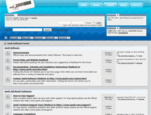 Tablet Screenshot of forum.jamit.com